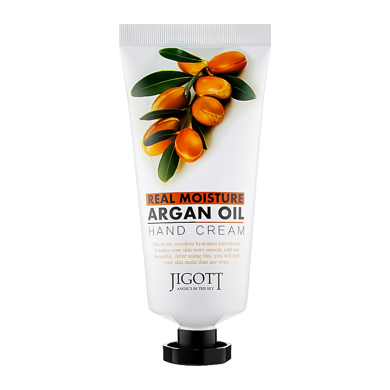 Jigott Real Moisture Hand Cream Ρ Π°ΡΠ³Π°Π½ΠΎΠ²ΠΎ ΠΌΠ°ΡΠ»ΠΎ 100 ΠΌΠ» β ΠΠ°ΡΡΡΠ°Π»Π΅Π½ ΠΊΡΠ΅ΠΌ Π·Π° ΡΡΡΠ΅